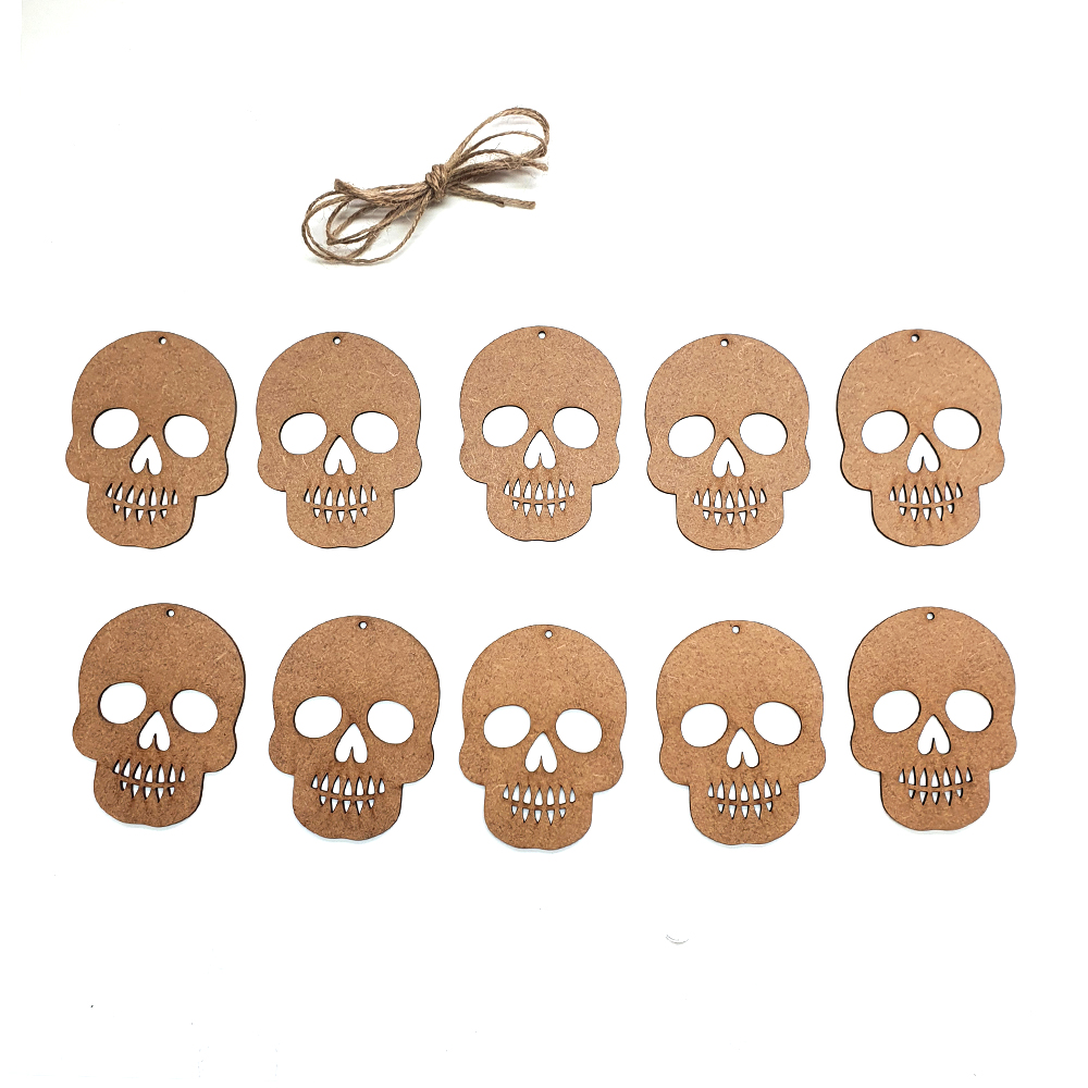 Decorate Your Own Skull Bunting 💀